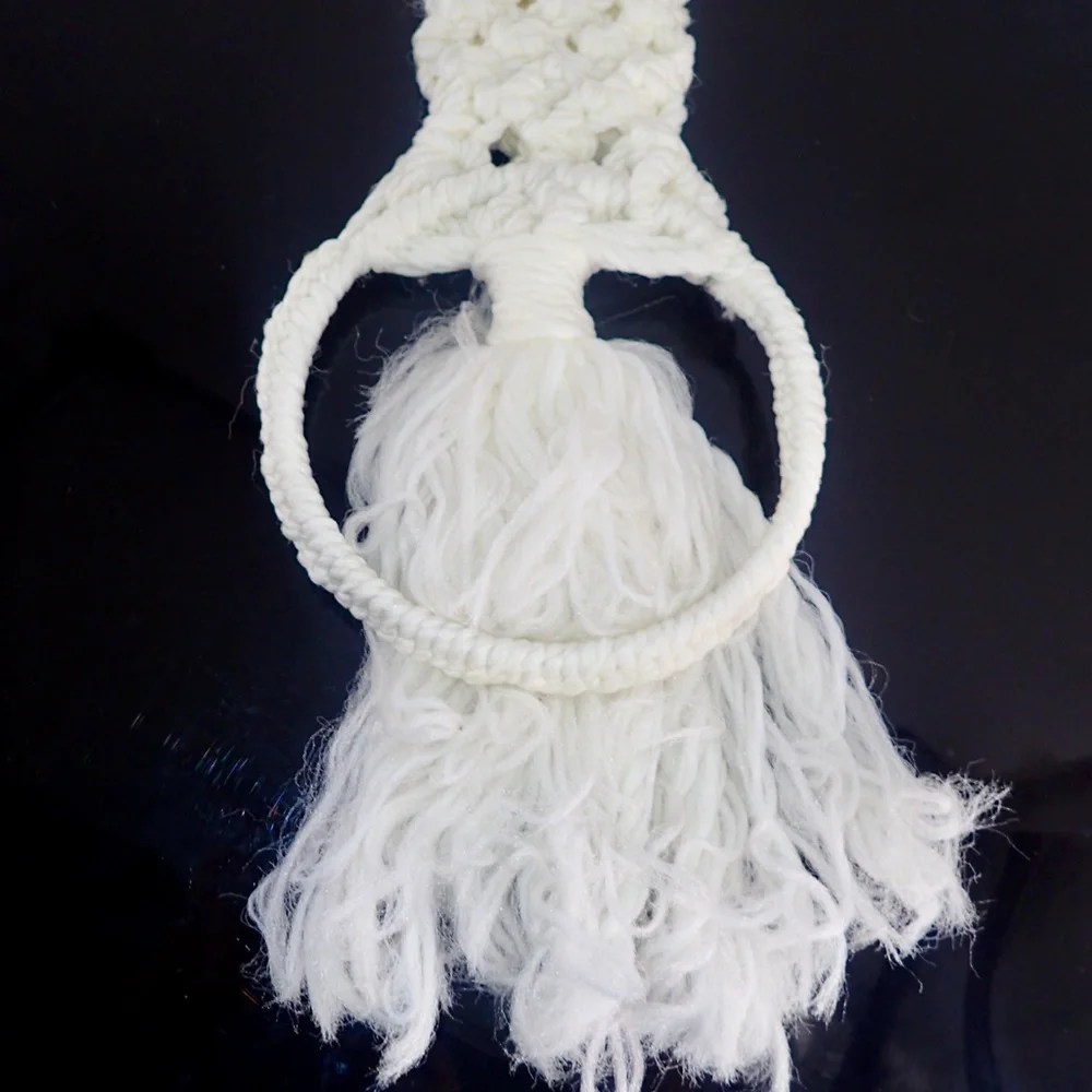 Macrame Wall Hanging Tapestry Boho Chic Bohemian Knotted Home Art Decor 22